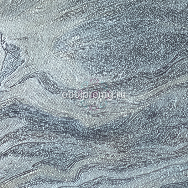R112105 River флизелин гор.винил  мотив абстракция голубой 1.06х10,05 (1*6)